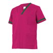 Camiseta sanitaria rosa y verde  Velilla