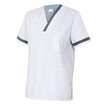 Camiseta sanitaria blanco y gris Velilla