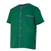 Chaqueta pijama verde y violeta Velilla