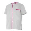 Chaqueta pijama blanco y rosa Velilla