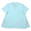 Camisa de embarazada azul cyan Velilla