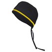 Gorro sanitario negro y amarillo  Velilla