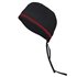 Gorro sanitario negro y rojo Velilla