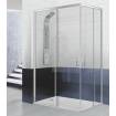 Versalles Mampara Ducha Angular Transparente