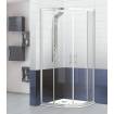 Versalles Mampara Ducha Semicircular Transparente 390