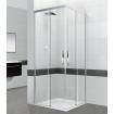Amberes Mampara Ducha Angular Transparente