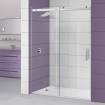 Elegance 2P Mampara Ducha Frontal Transparente