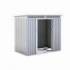 Caseta Metálica Kingston Silver/Blanco 3 m² Exterior