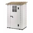 Caseta de Resina Tuscany Evo 100 Blanco/Beige 139x95x201 cm