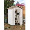 Caseta de Resina Tuscany Evo 120 Blanco/Beige 144x137x214 cm