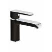 Grifo de lavabo negro Misuri Aquassent