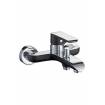 Grifo de bañera negro Misuri Aquassent