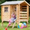 Casita de madera Maya para niños