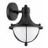Aplique ext. color negro galvanizado Monasterio