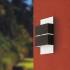 Aplique ext. color antracita Kibea