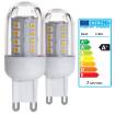 Pack 2 bombillas Led G9 2W A+