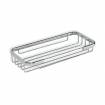 Krom cestillo jabonera rectangular Tatay 6605100