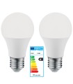 Pack 2 bombillas Led  E-27 10W A+