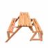 Mesa convertible de madera Summer
