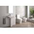 Inodoro Look compacto cisterna baja rimflush, Sanindusa