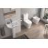 Inodoro Look compacto cisterna baja rimflush, Sanindusa