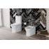 Inodoro Urb. Y cisterna baja 65 rimflush, Sanindusa