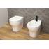 Inodoro Sanproject compacto cisterna alta rimflush, Sanindusa