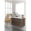 mueble bolton 2 cajones suspendido 100cm britania