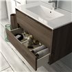 mueble bolton 2 cajones suspendido 60cm britania