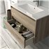 mueble bolton 2 cajones suspendido 80cm cambrian