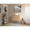 mueble dundee 2 cajones suspendido 70cm bambu