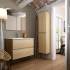 mueble dundee 2 cajones suspendido 80cm bambu