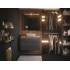 mueble dundee 2 cajones suspendido 60cm ebony