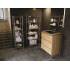 mueble dundee 3 cajones con patas 80cm bamb