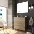 mueble mallorca con patas 3 cajones 60cm cambrian