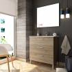 mueble mallorca con patas 3 cajones 60cm cambrian
