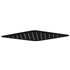 ROCIADOR ACERO INOX CUADRADO 25 NEGRO